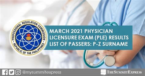 march 2021 ple results